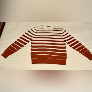 MR TURK ROMERO STRIPE CREW NECK
NUTMEG SIZE: L